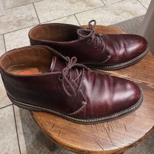 Clarks Chukka Boots (Mens 10, Burgundy)